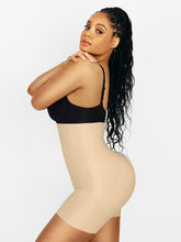 Shaping-Shorts mit Po-Polstern - Nude